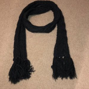 Aeropostale Dark Grey Knitted Scarf